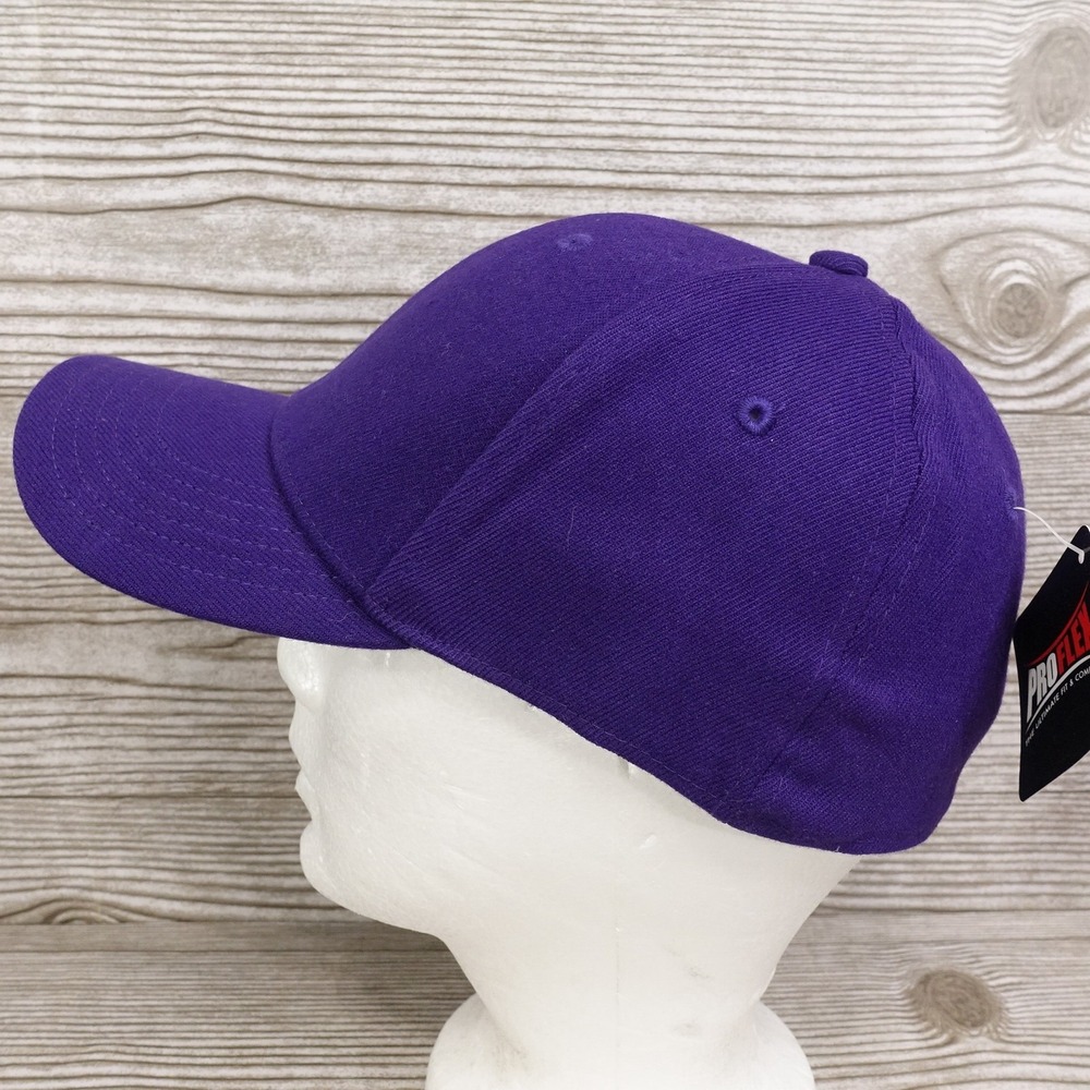 PROFLEX Hat Cap Fitted Mens Small Medium Wool Blend Baseball Athletic Comfort - Picture 3 of 9